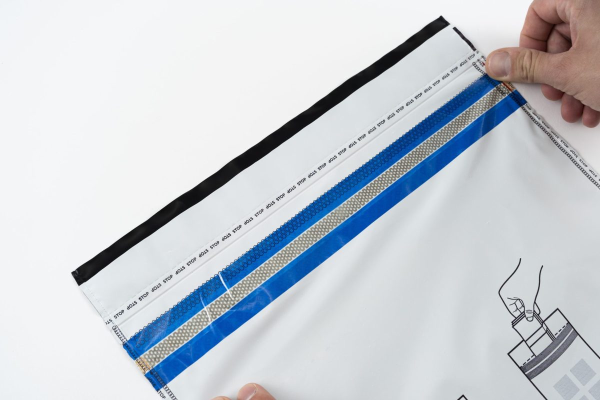 Security Tamper Evident Bags - asset labels - De Megha Fzc - 2026