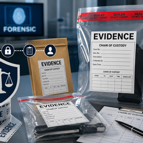Forensic Evidence Bags: Chain of Custody Packaging Guide