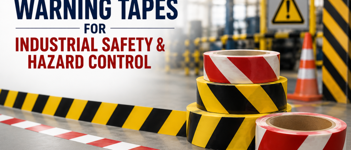 Warning Tapes for Industrial Safety and Hazard Control - De Megha Fzc - 2026