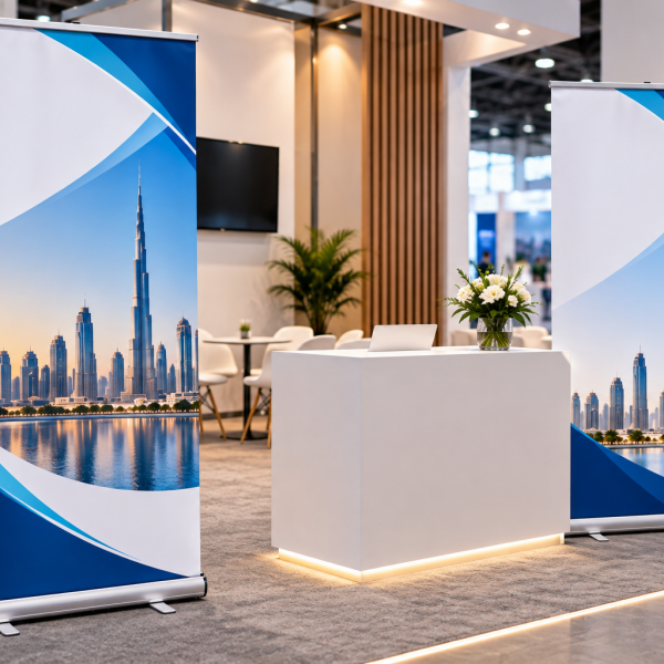 roll up banner Dubai