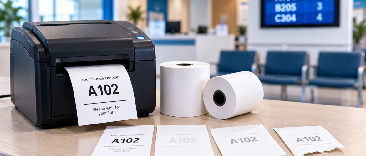 Token Printer Paper: How to Troubleshoot Faint, Blank or Poorly Printed Queue Tickets - token printer paper - De Megha Fzc - 2026