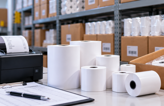 POS Thermal Rolls: How Storage and Handling Affect Receipt Print Quality - token printer paper - De Megha Fzc - 2026