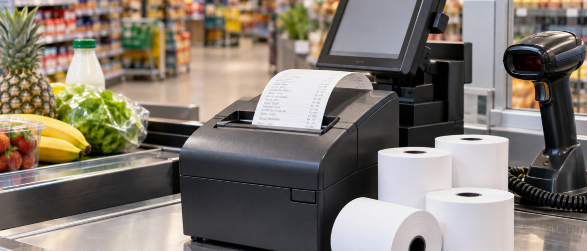 supermarket Thermal Paper for Supermarkets - De Megha Fzc - 2026